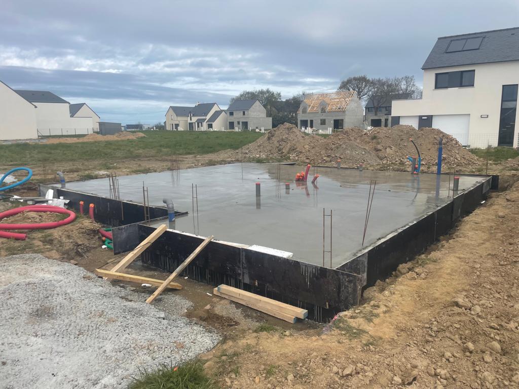 Travaux client Mr QUELVENNEC - St Malo