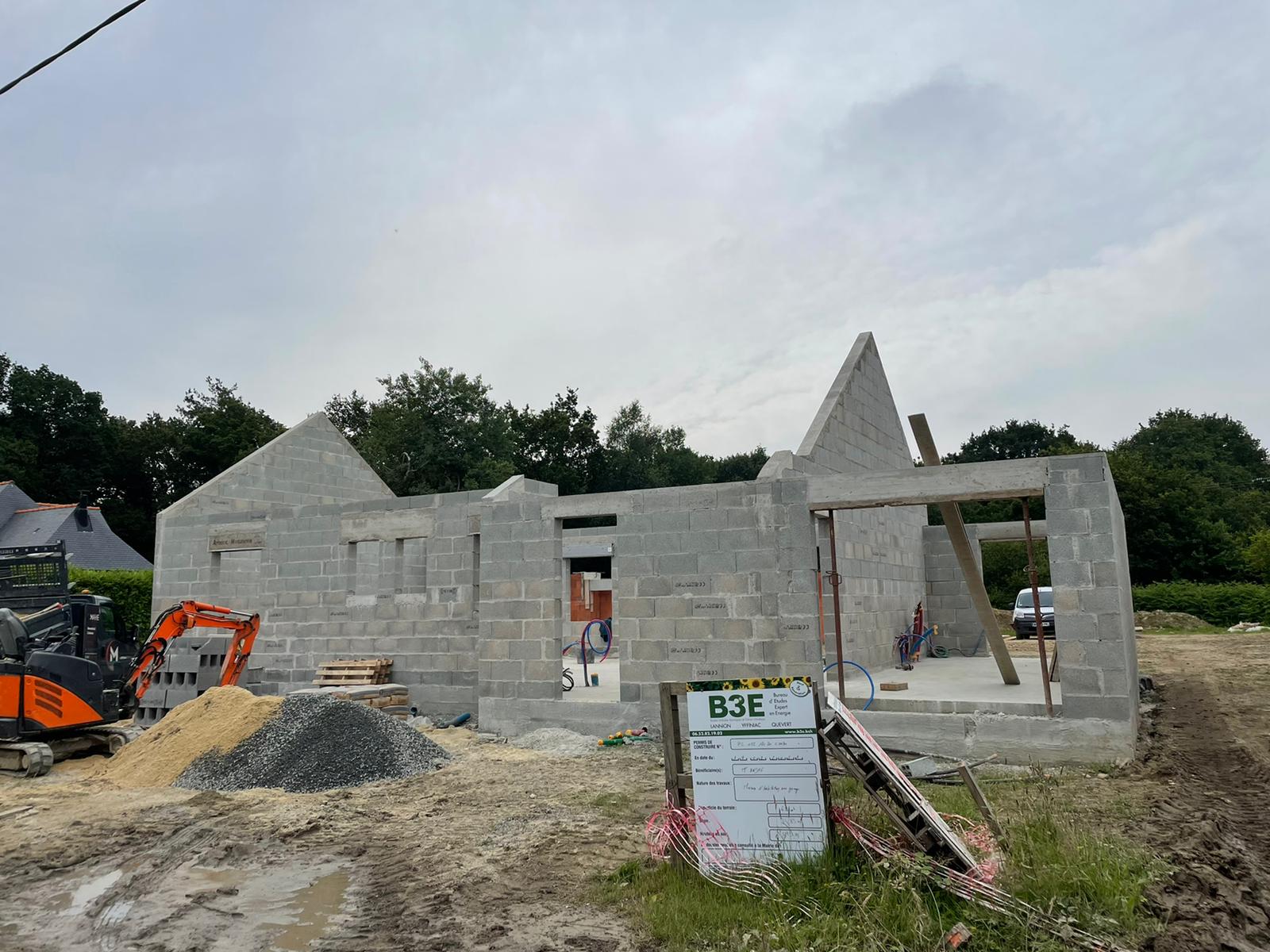 Travaux client SARL MAHE - Chantier Plélan le Petit 1
